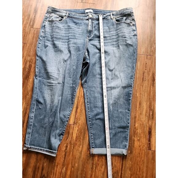 Lane Bryant Midrise Boyfrien Fit Jeans Womens Size 28 Signature Fit Flex... - Picture 4 of 7